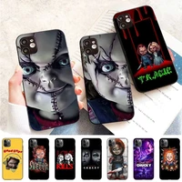 chucky horror anime phone case for iphone 11 12 13 mini pro max 8 7 6 6s plus x 5 se 2020 xr xs funda case