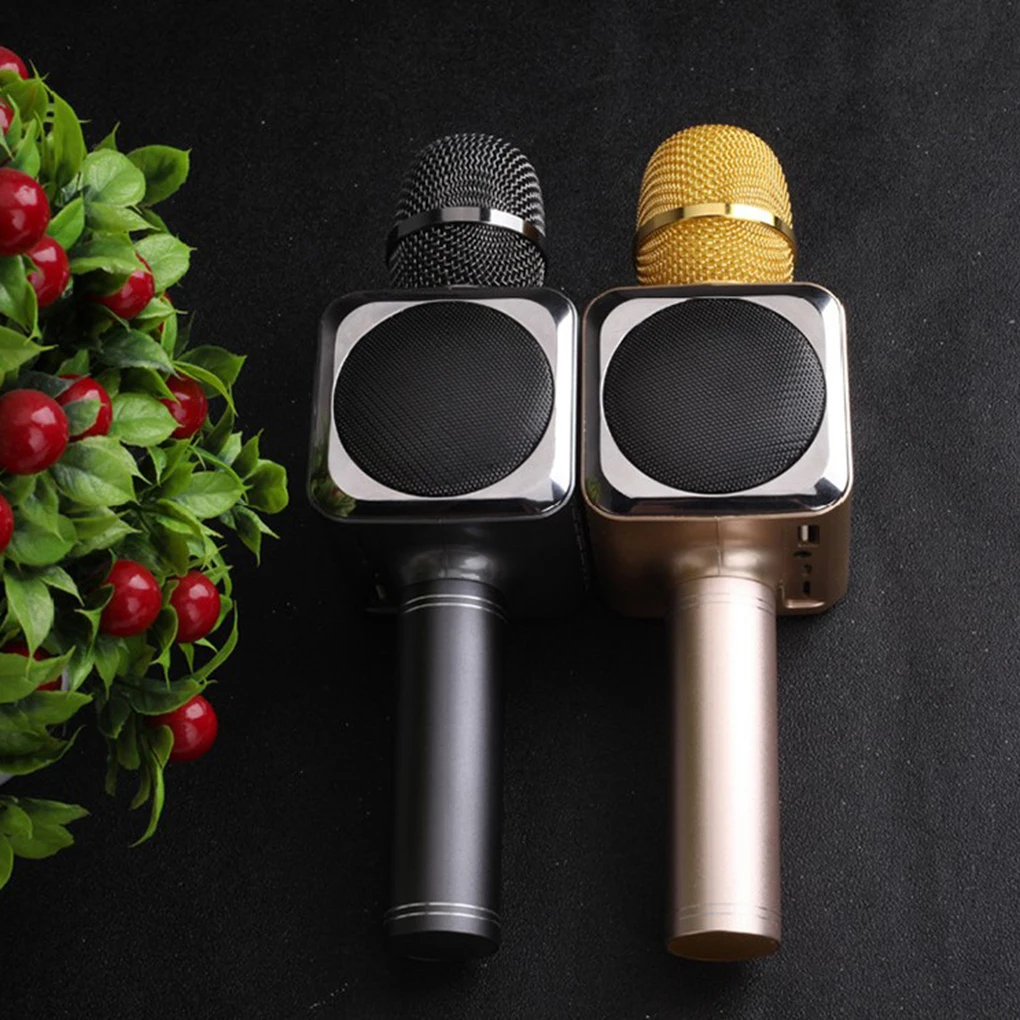 

Караоке-микрофон L888, Bluetooth, караоке, беспроводной карманный микрофон со светодиодсветильник