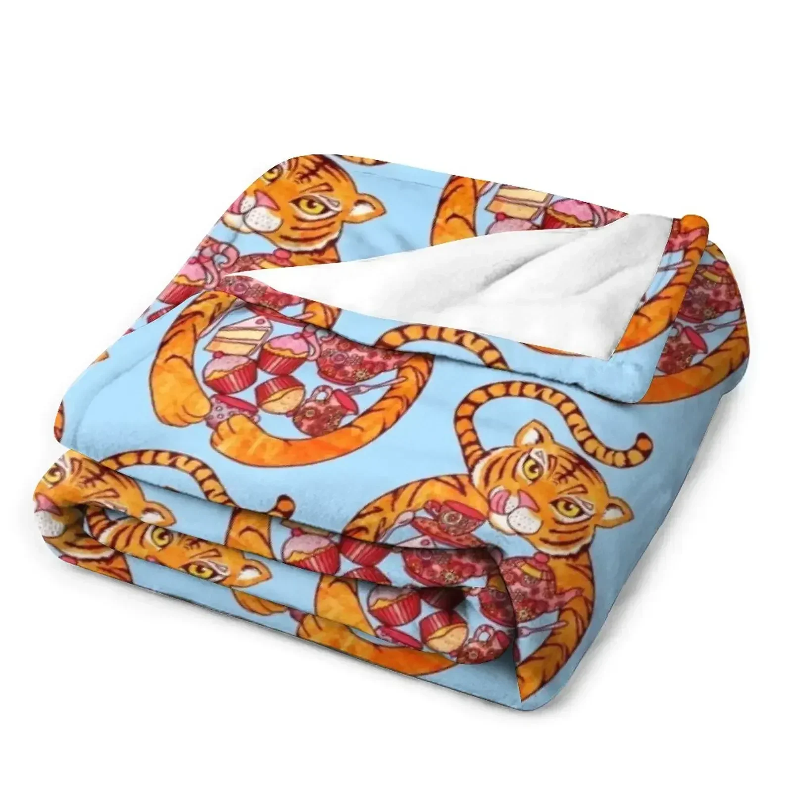 Одеяло Tiger Who Came To Tee для малышей Мягкие декоративные одеяла