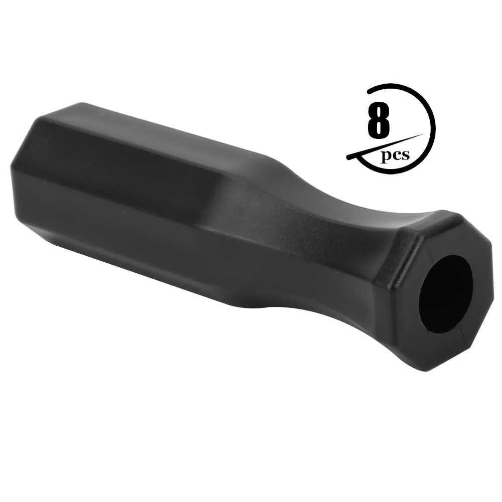 

2 Pcs Rod Plastic Foosball Soccer Table Football Handle Grip Game Indoor Replacement
