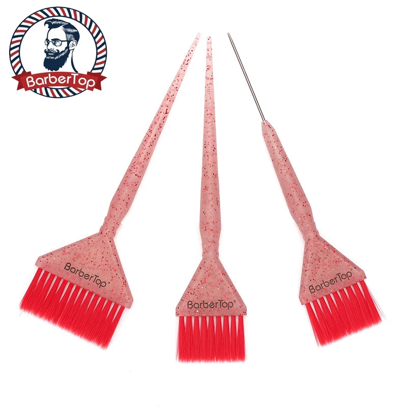 

Professional Hair Dye Brush Plastic Coloring Applicator Brush Fluffy Hairdressing Comb Tools Solon Styling Barber Accessaries