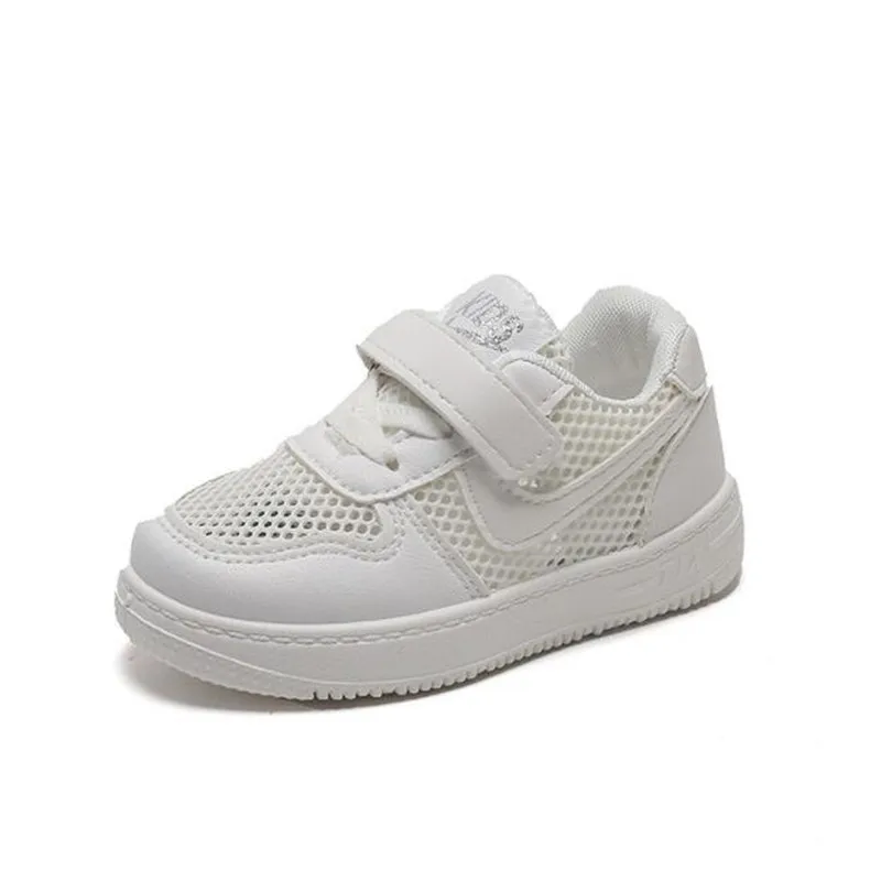

Children's Small White Shoes 2022 Summer New Baby Boys' and Girls' Sports Shoes Breathable Casual Mesh Board Shoes Toddler Shoes