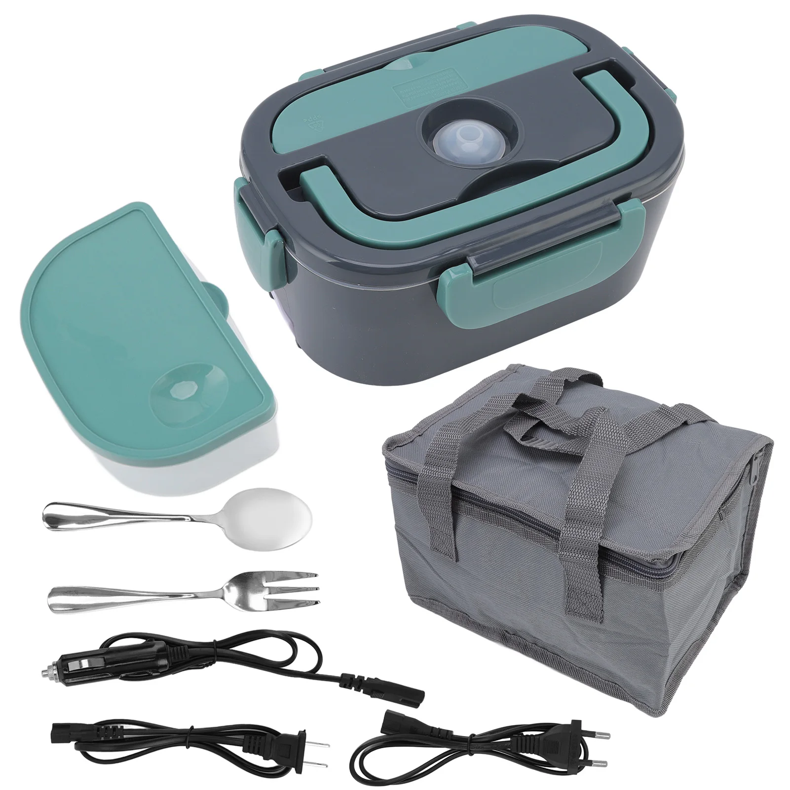 

Электрический Ланч-бокс, 2 зарядных кабеля, Ланч-бокс с подогревом для школы и офиса