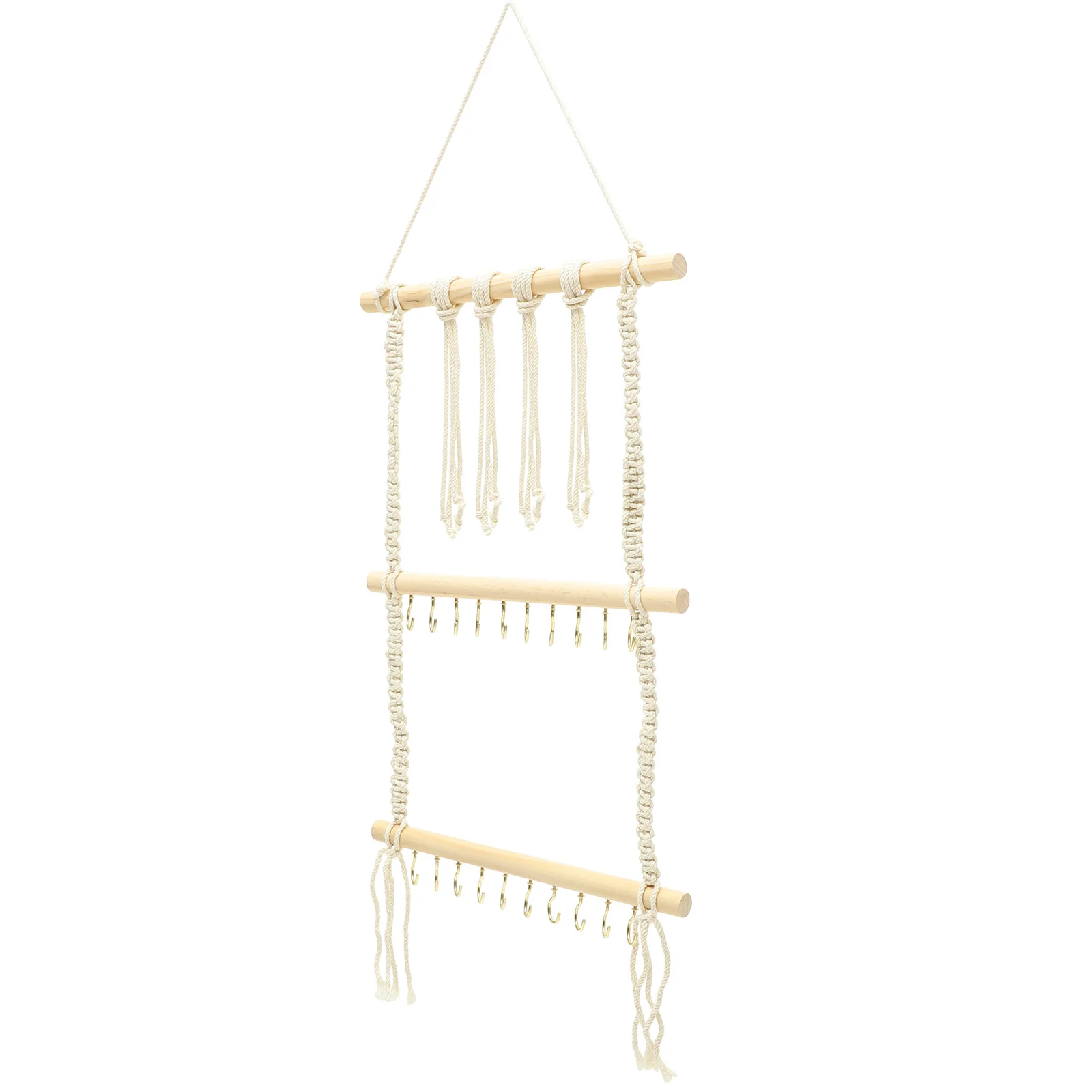 

Hairpin Storage Rack Headband Bow Holder Clips Wall Organizer Hanging Wood Child