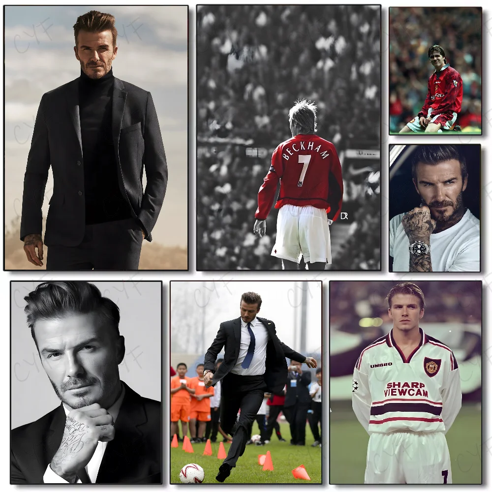 Настенный плакат &quotFamous Great Football Stars David Beckham&quot