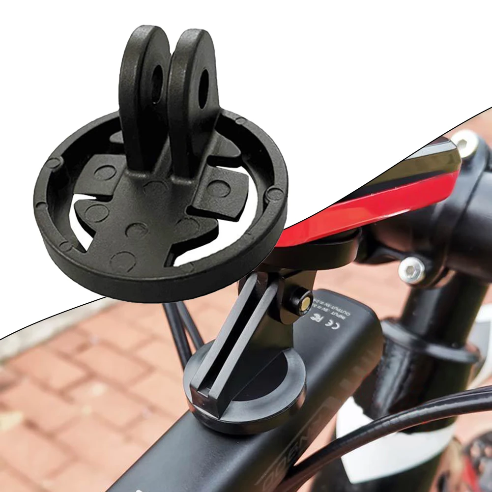 

1pc Bicycle Light Mount Bike Computer Holder For-GoPro Garmin Connecting Base Standard / Thickened Type Stopwatch Adapter Parts
