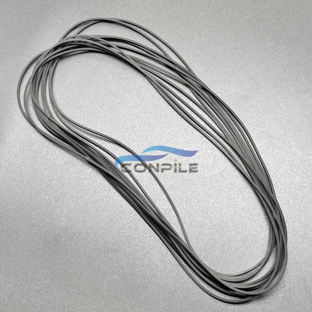 

10pcs square 1mm Transmission belt for Tape recorder cassette deck single player Walkman fold length 180mm-190mm
