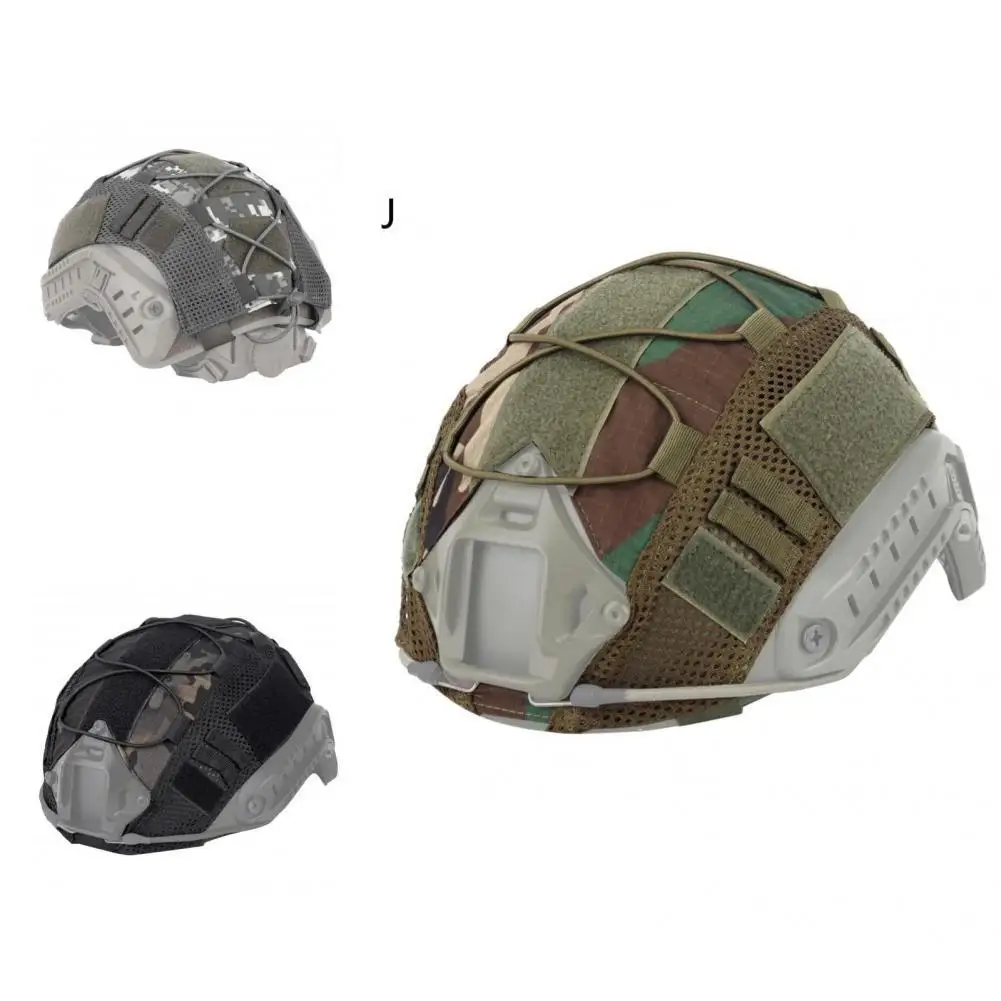 

Mesh Helmet Cover Waterproof Convenient Rust Resistant Camouflage Design Helmet Cover