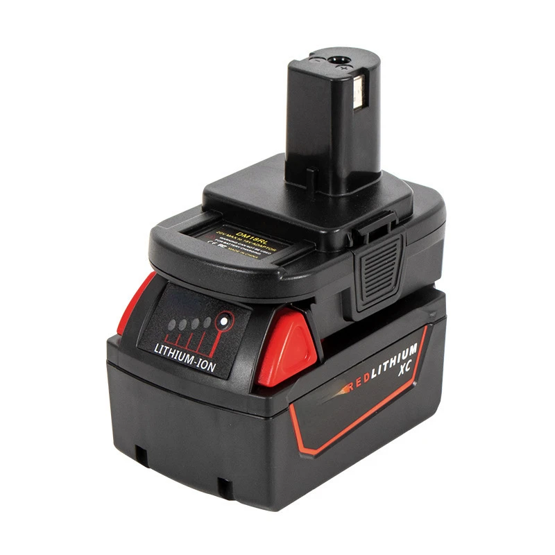 

Адаптер для аккумулятора Milwaukee Dewalt на Makita, 18 в, BL1830, BL1850, DM18M