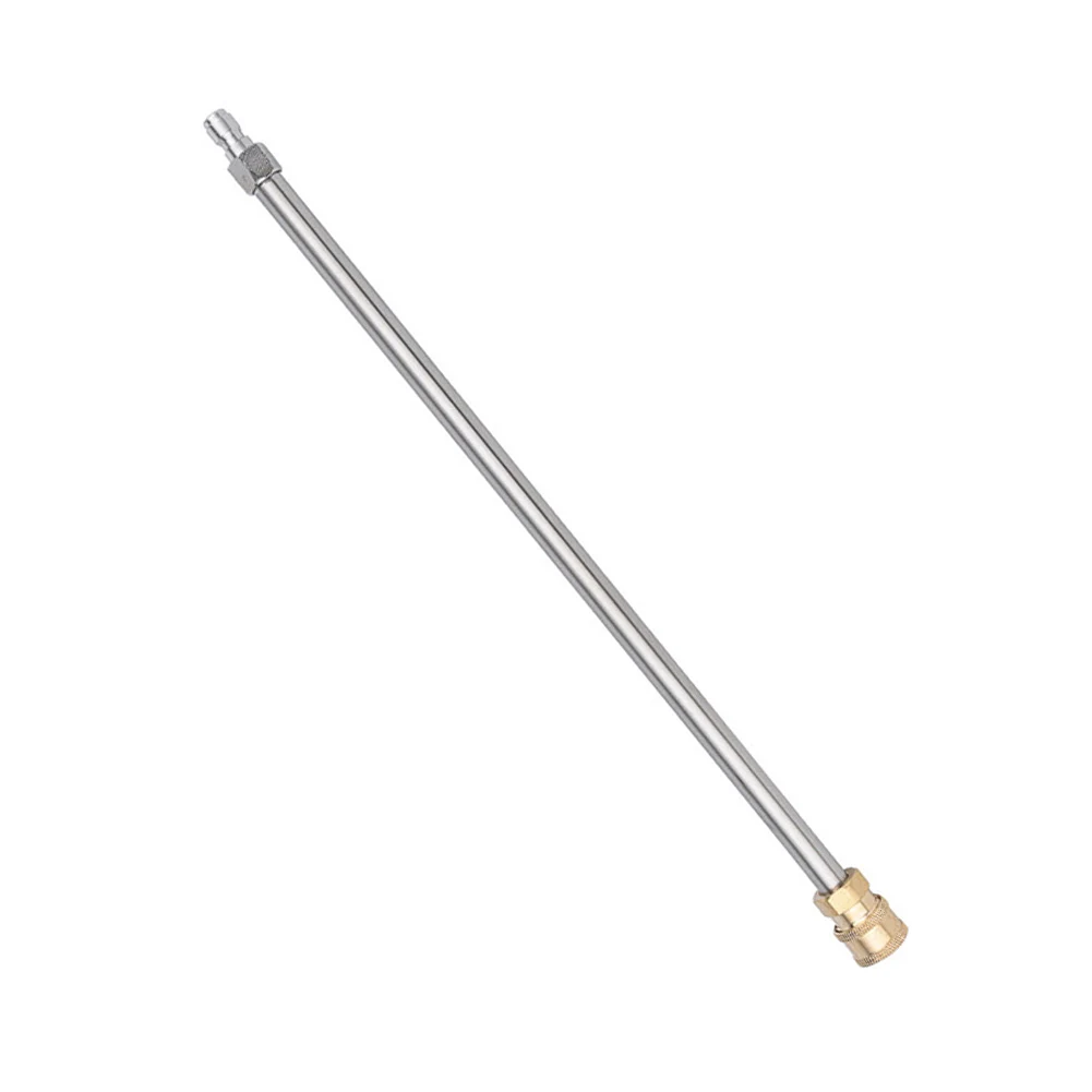 High Pressure Washer Gutter Rod Pressure Washer Extension Wand With 1/4" Quick Connector 4000PSI Garden Supplies