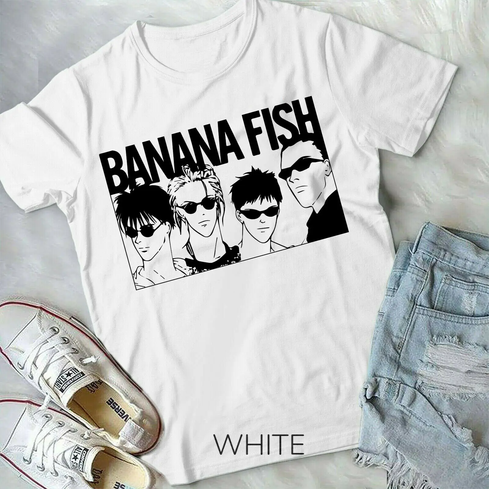 

Banana FishEiji Okumura Ash LynxOkumuraAnime aesthetickawaii shirt