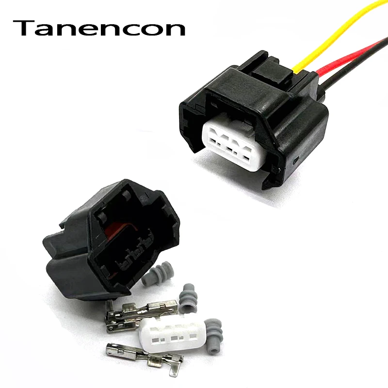 

3 Pin Auto Air Conditioning Pressure Valve Sensor Plug Car Refrigerant Circulation Pipeline Connector 7183-7874-30 for VW Bora