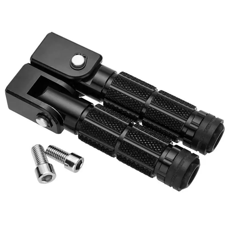 

Motorcycle Folding Pedal Universal And Durable Pedal Motorcycle Clamp-On Steel Foldable Foot Step Pegs For Folding Pedal