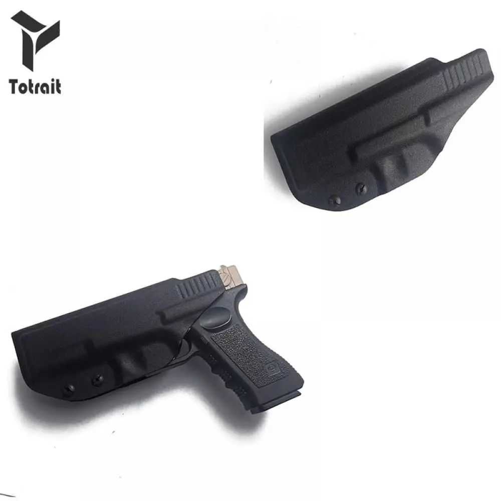 

Tactical New Totrait High Quality Gun Holster For Glock 17 22 43 Airsoft Pistol Gun Holster Concealed Carry Case