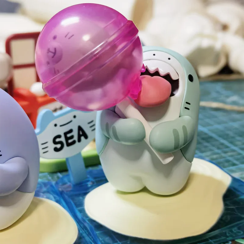Аниме Same-z глухая коробка Shark King And Little Seal мягкие и вкусные фигурки героев