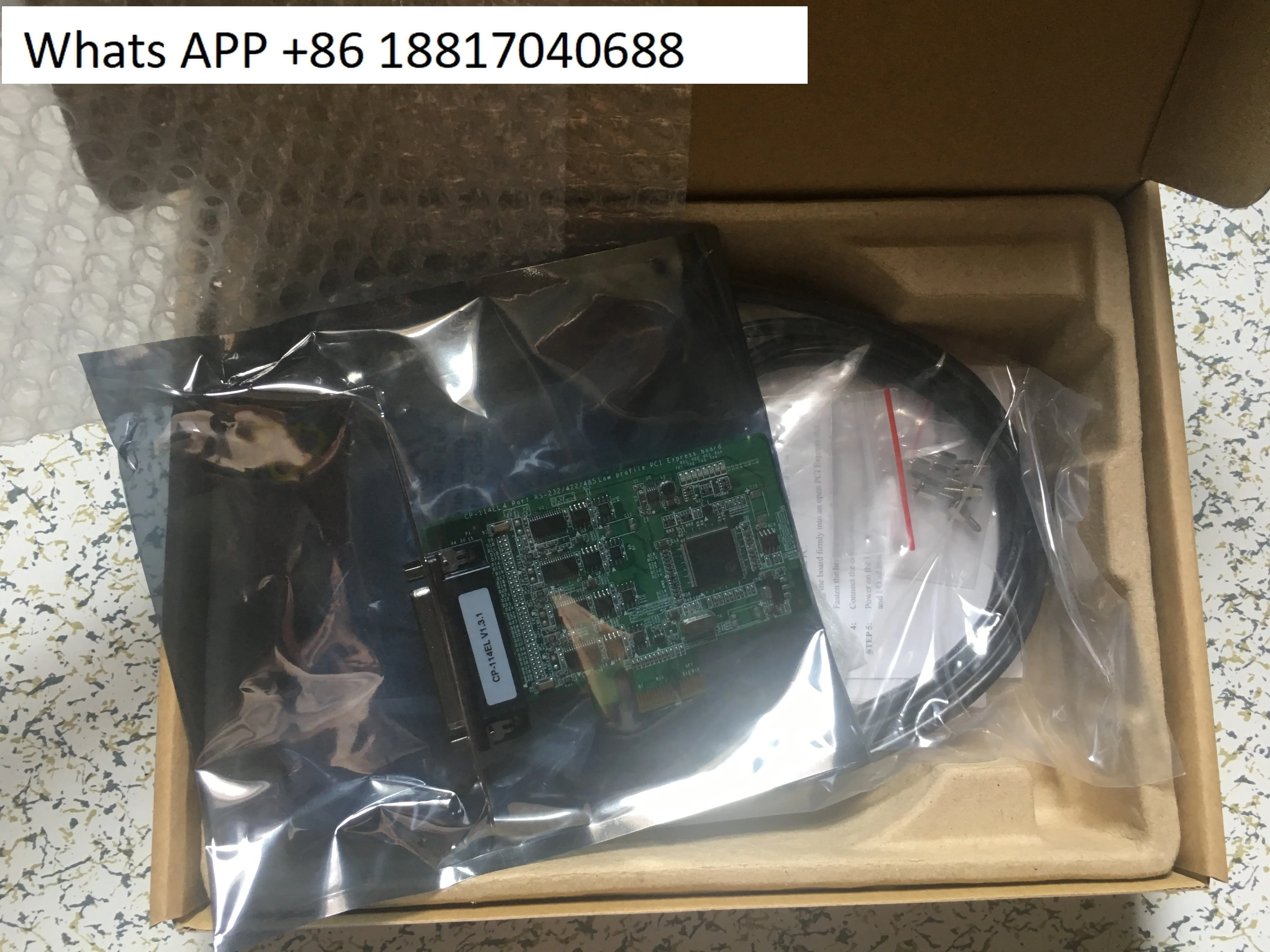 CP-114EL Порт PCIE4 232 422 485 Карта три в одном с новым кабелем