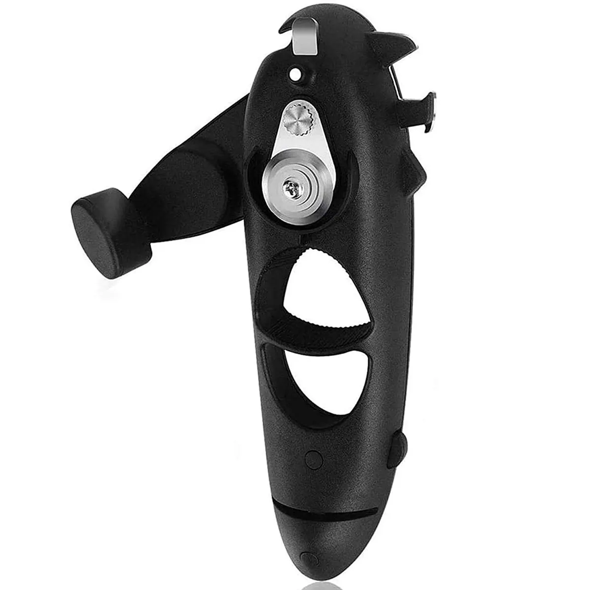 

Manual Can Opener 8-in-1 Safety Can Opener Hand-held Jar Lid Gripper Portable Water Bottle Cap Labor-saving Bottle Lid Removal