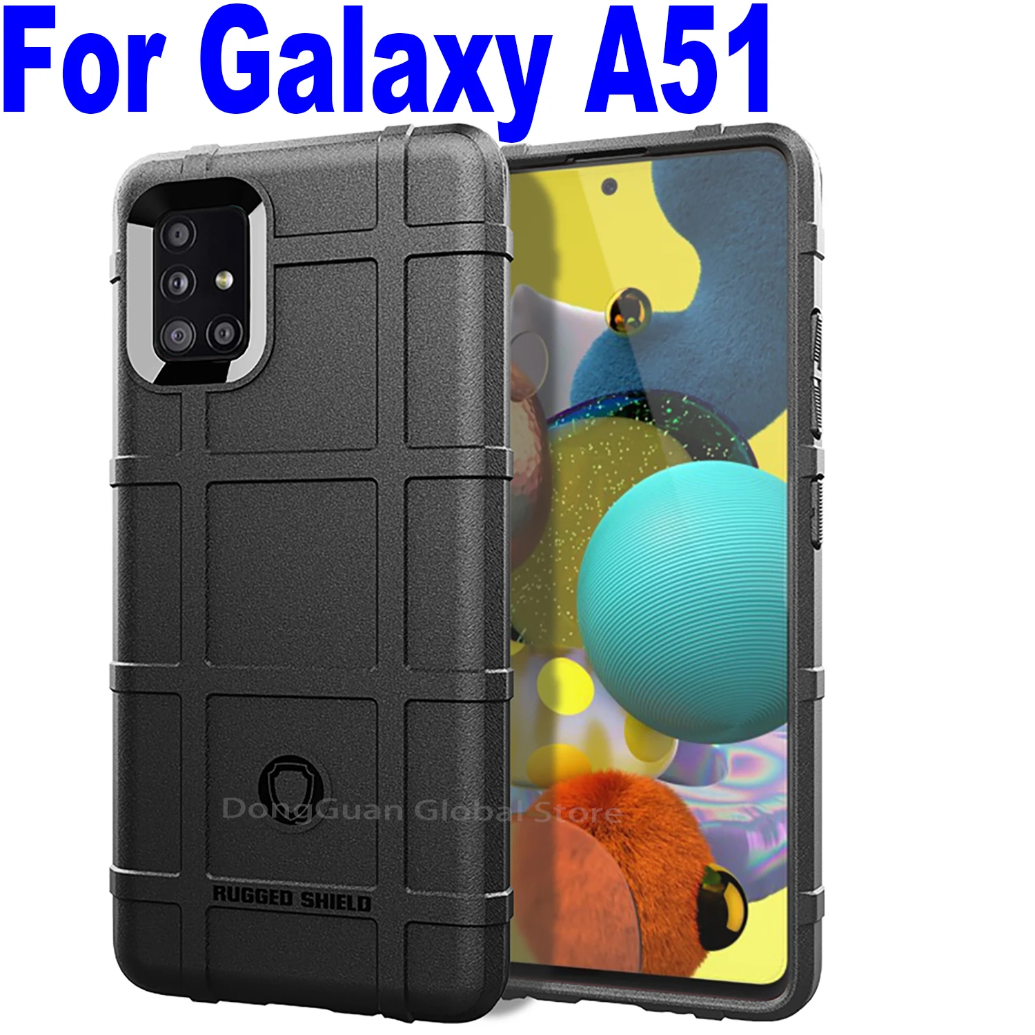 

Rugged Shield Shockproof Armor Case For Samsung Galaxy A51 5G SM-A515 SM-A516 Cover Shell Case