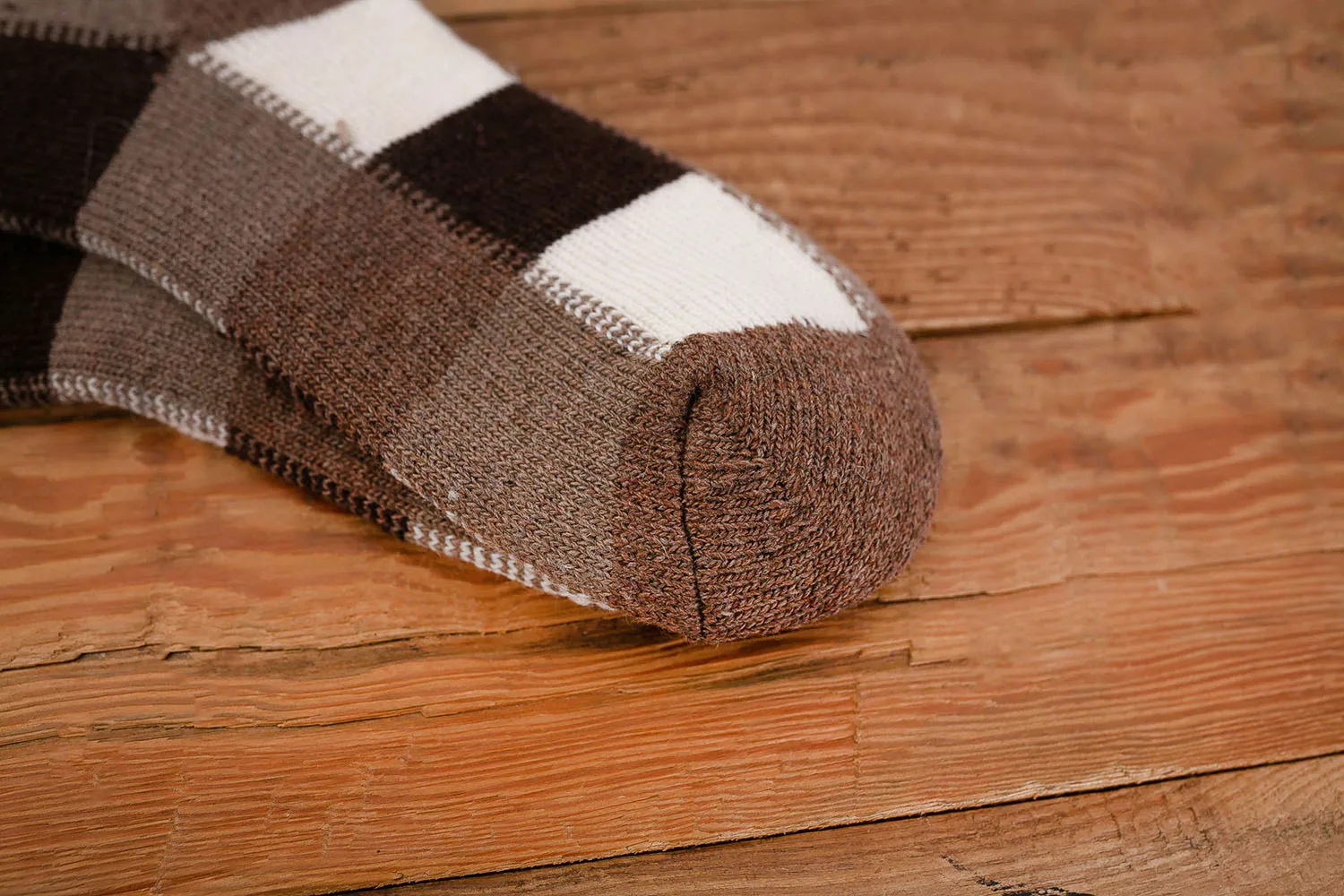 New Casual Men'S Plaid Sock Set 5 Pairs Super Thick Russian Winter High Quality Wool Socks Warm Thermal Cotton Wool Socks Man