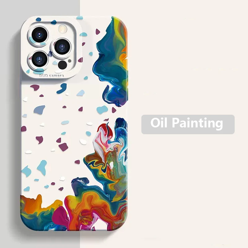 Cartoon Watercolor Pattern Case For OnePlus Nord CE CE2 2 2T 9RT 10 9 Pro 9R 9RT 10R Ace 5G Painting Soft Silicone Case Cover