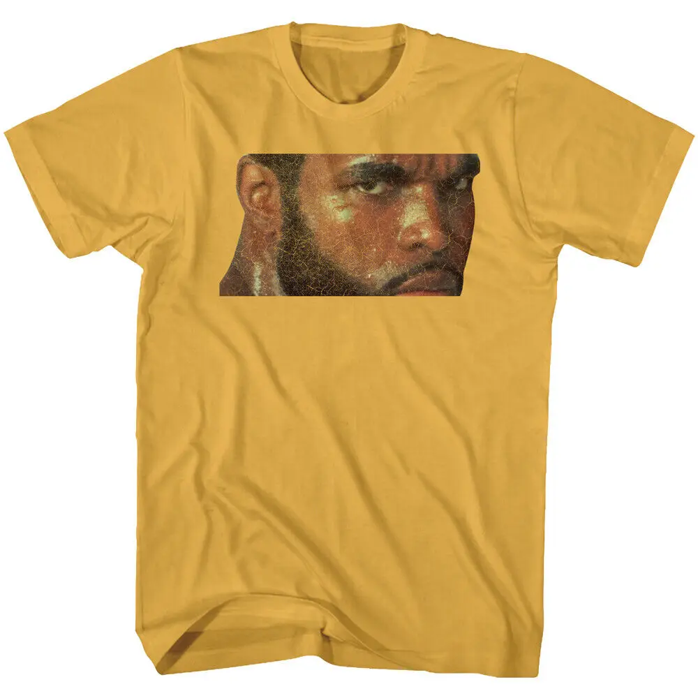Мужская рубашка Mr T Cracked Face Photo The A Team B Baracus