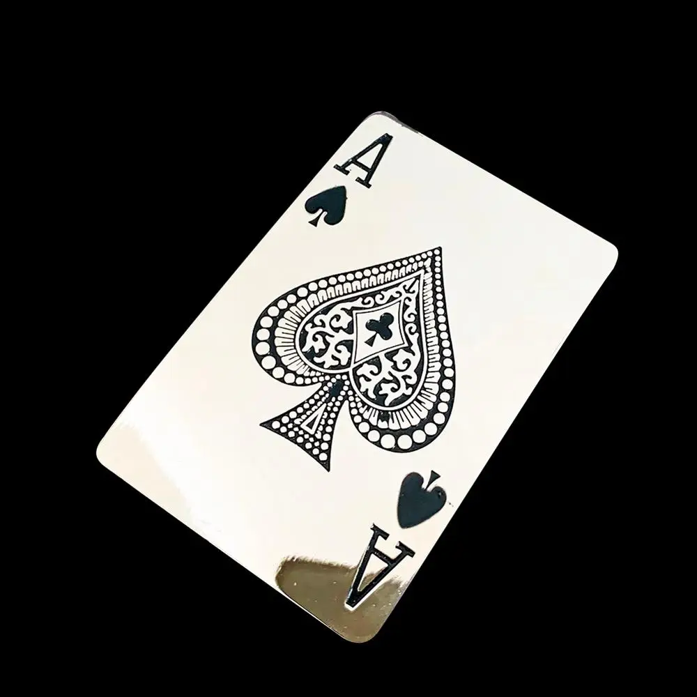 

Creativity Poker Spades A Alloy Belt Buckle Vintage Las Vegas Ace Card Player Lucky Waistband Buckle Men's Jeans Accessories