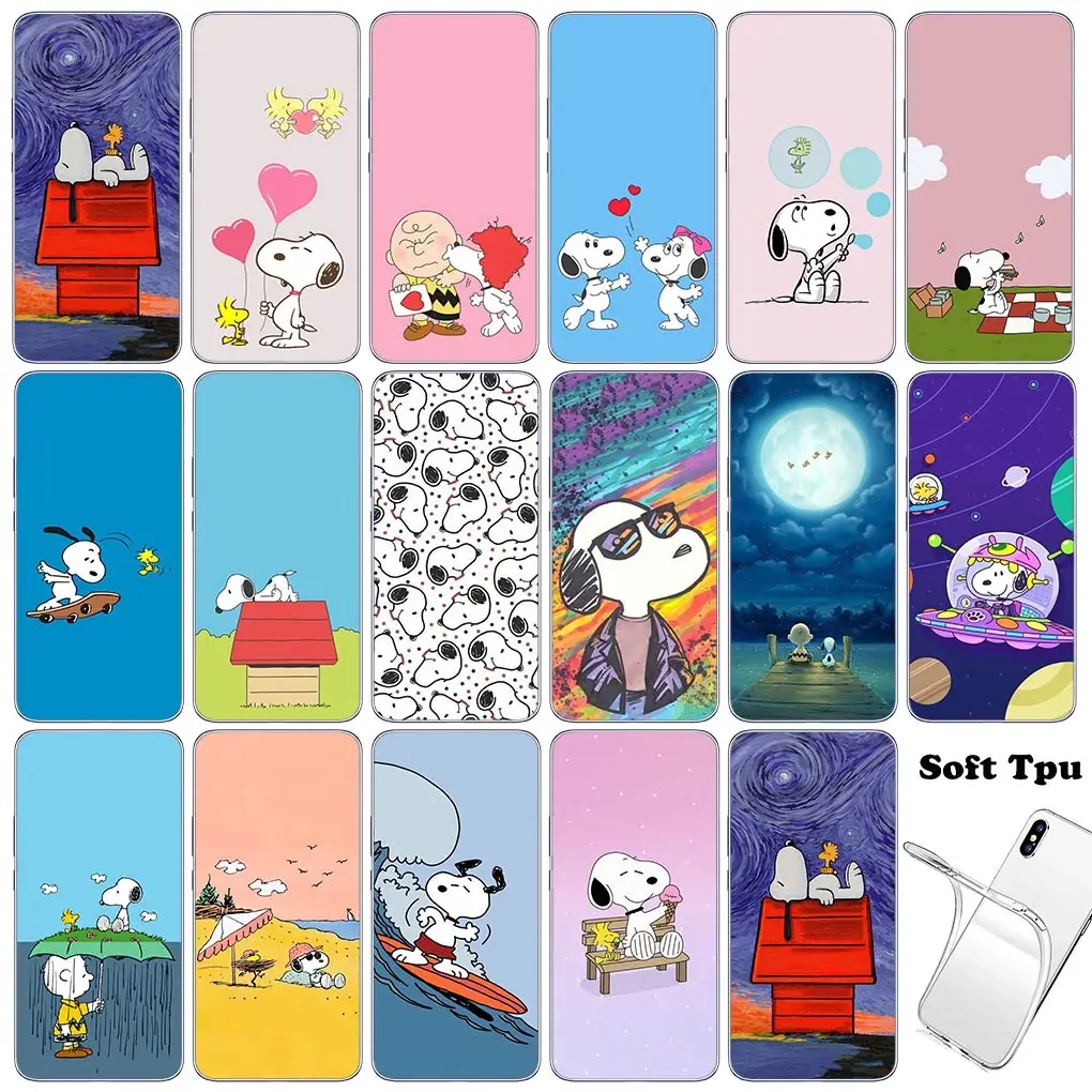 Чехол S-Snoopys для телефона Samsung Galaxy A04 A14 A23 A34 A54 M23 M33 M52 M53 M30S M31 M51 M21 A15