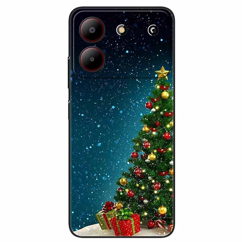 Для ZTE Blade A54 / A34 Женская Силиконовая задняя крышка для BladeA54 4G Мягкая оболочка на