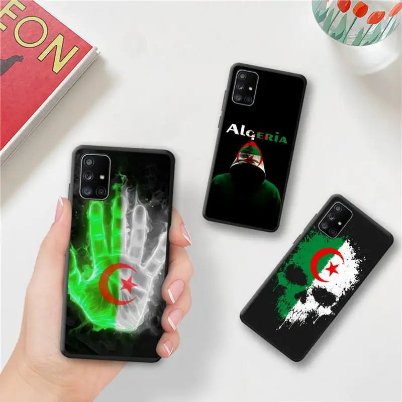 Чехол для телефона с флагом Алжира Samsung Galaxy A52 A21S A02S A12 A31 A81 A10 A30 A32 A50 A80 A71 A51 |