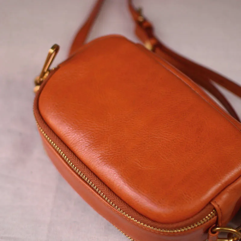 AETOO первый слой воловьей кожи дизайн литературная кожаная сумка в стиле ретро