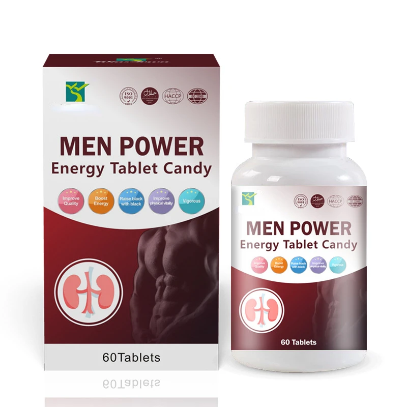 

Таблетки энергетические для мужчин, таблетки Травяные С Кунжутом для контроля здоровья мужчин, 1000 мг, 60 таблеток