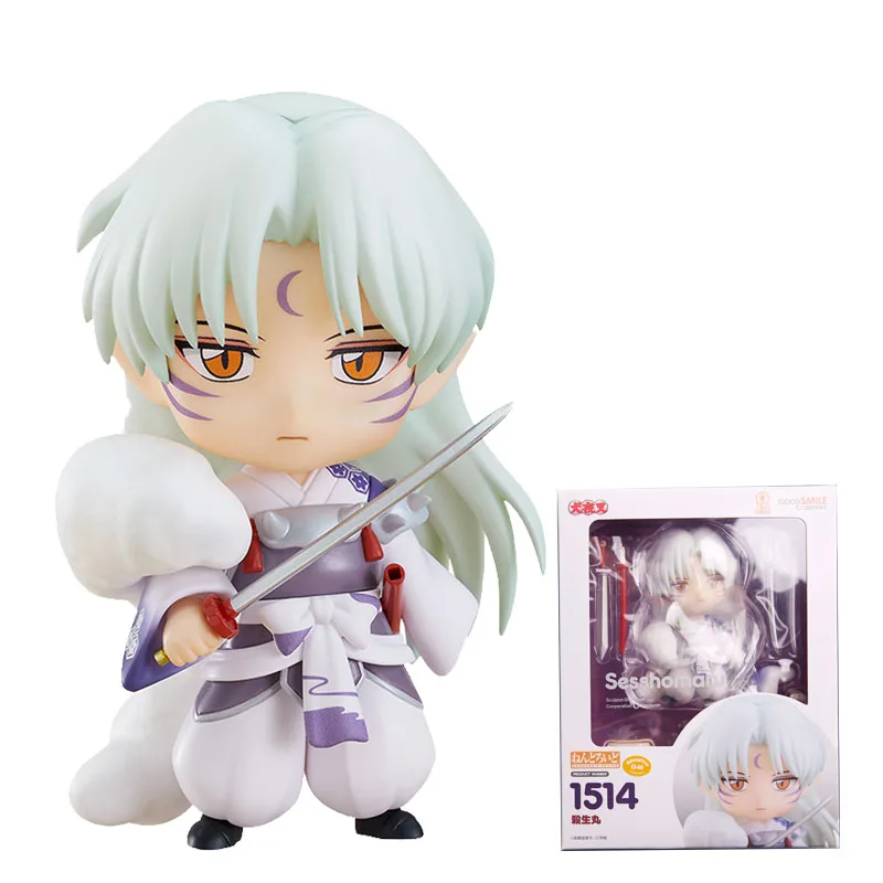 

GOOD SMILE NENDOROID Sesshoumaru GSC1514 Inuyasha Anime Statue PVC Action Figure Collection Model Toys Gift