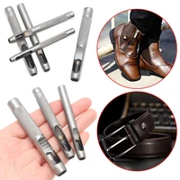 handcrafts puncher screw leathercraft removable punching hole belt hole punch leather tool carbon steel