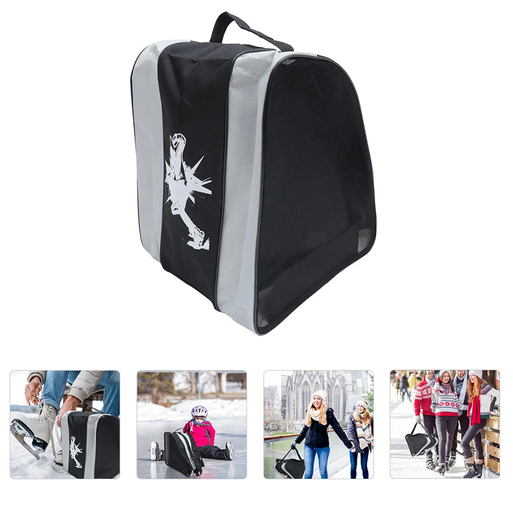 

Roller Pouch Washable Roller Bag Zipper Ice Shoe Bag Storage Supply