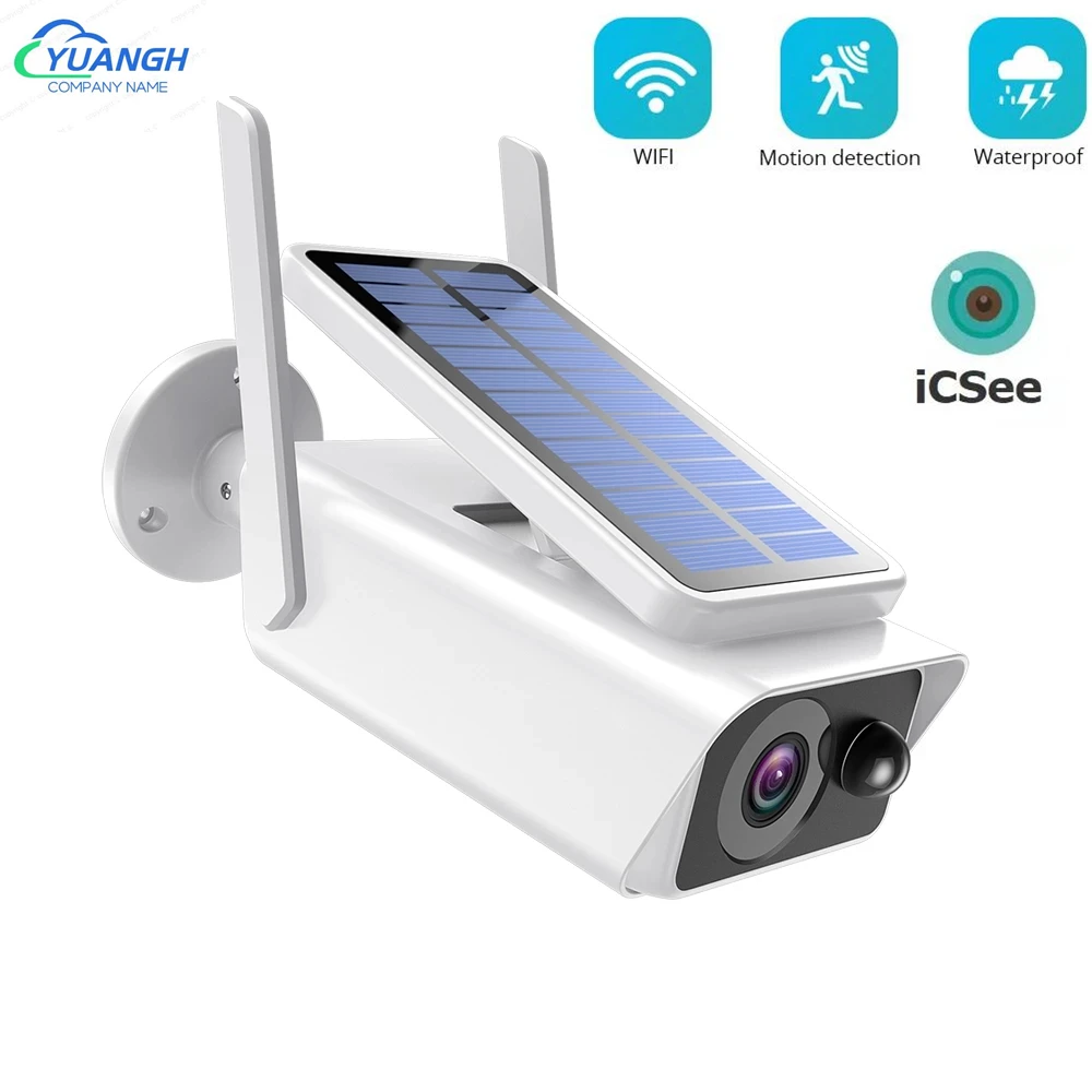 

IP-камера ICSee с Wi-Fi и солнечной батареей, 1080P
