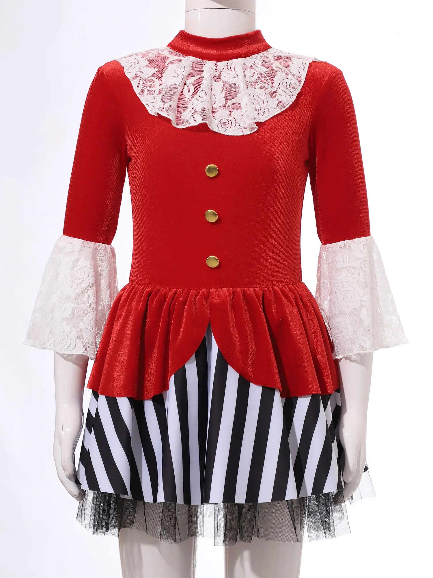 Женский костюм для Хэллоуина средневековый пиратский кружевное бархатное трико