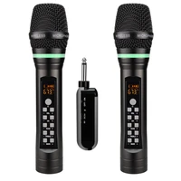 d300 wireless microphone system conference home mobile phone live sound card k song universal microphonetwo