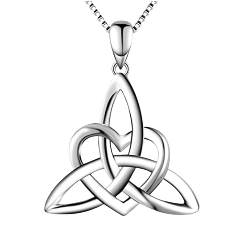Ожерелье с узлом Ирландское круглое ожерелье кулоном Sanlan ювелирные изделия