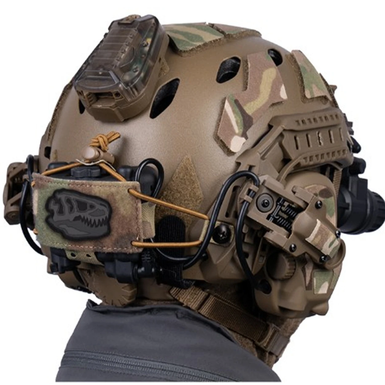Фото Тактический чехол-кейс для батарей PVS-31 NVG, держатель противовеса, аксессуары для шлема Fast, снаряжение для охоты и страйкбола №3