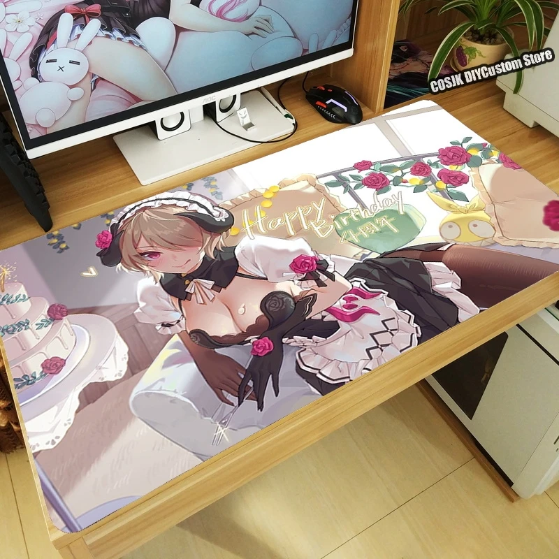 

Популярный коврик для мыши в стиле аниме для игры Honkai Impact 3 Rita rossweтеплое, большой Настольный коврик для клавиатуры, коврик для мыши для ноутб...