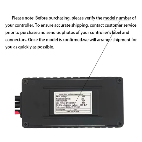 Контроллер Ebike LSW1838-17E 48В 38А  для электровелосипедов