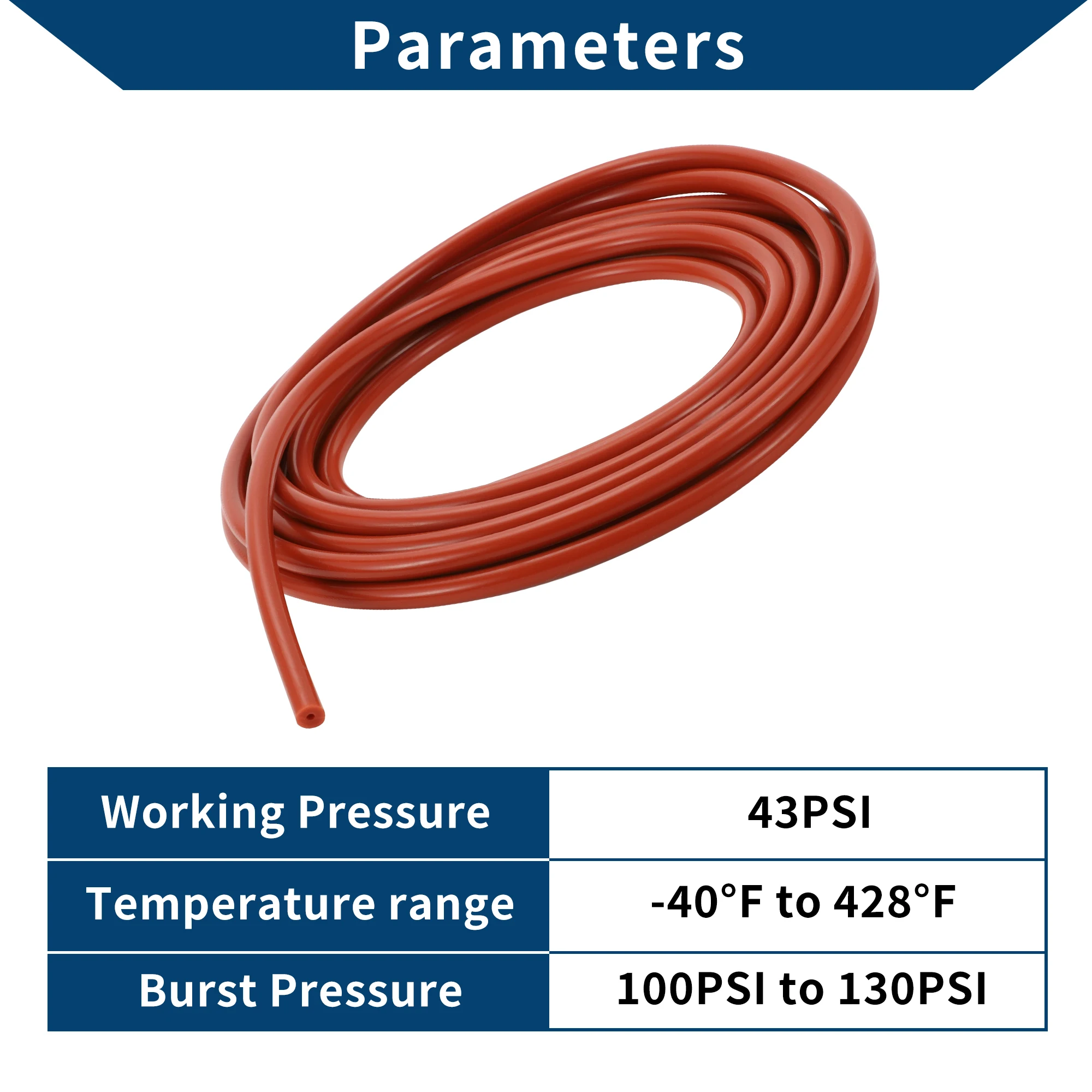 UXCELL 10 м длинный силиконовый шланг для вакуумного шланга 2/3/4/5/6/8/10/12/14/16/18/20 мм ID