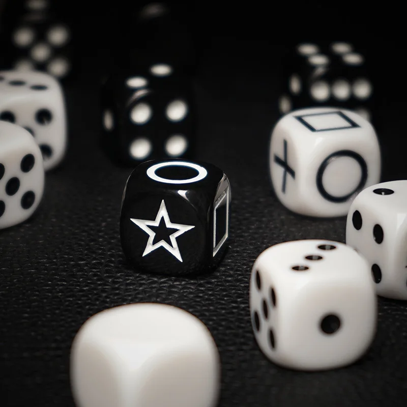 Фото Набор кубиков Force Dice, фокусы, трюки, реквизит, реквизит для магии, барный трюк, комедийный металлизм, классические игрушки, иллюзии, игра для ногтей №4