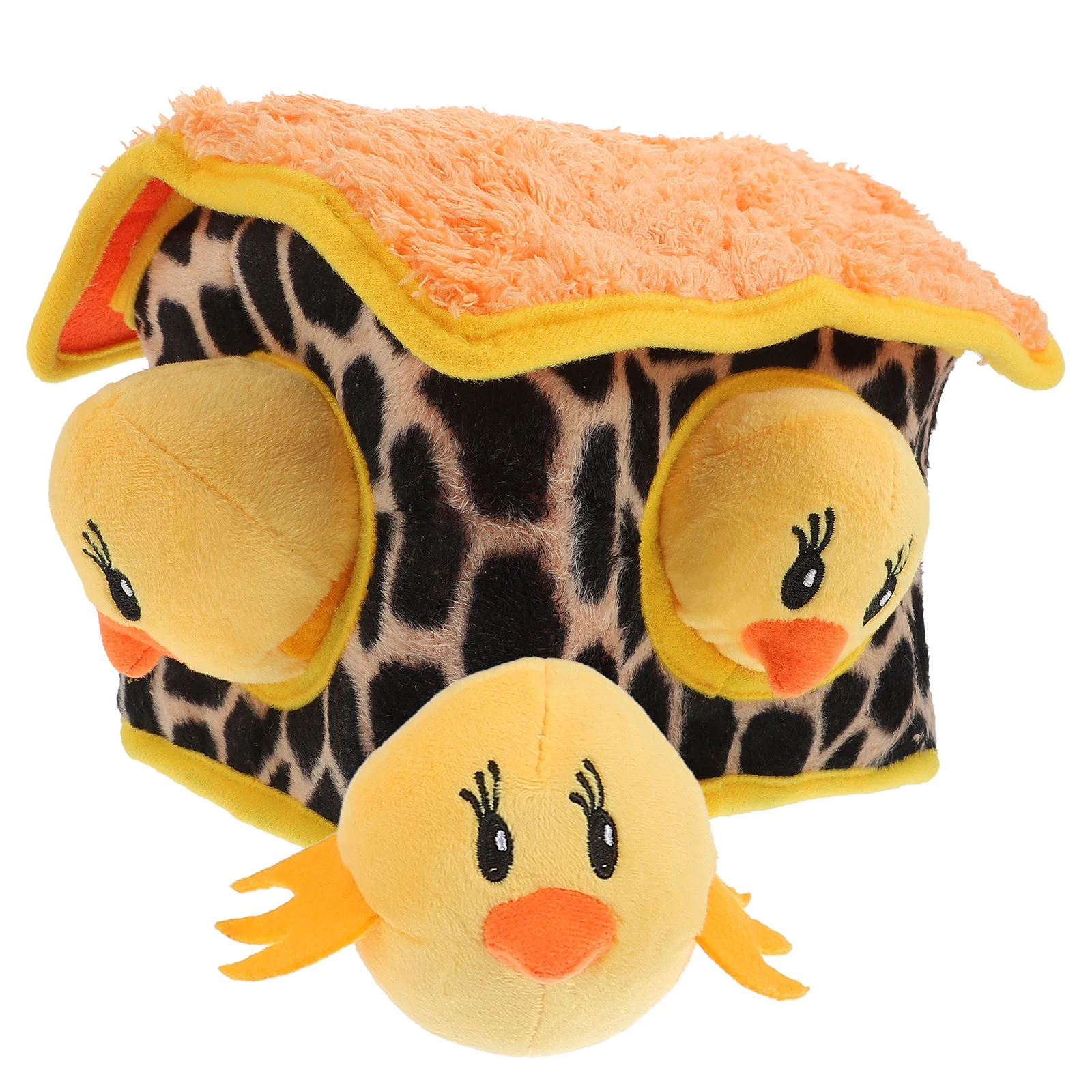 

4 шт., плюшевые игрушки для домашних животных