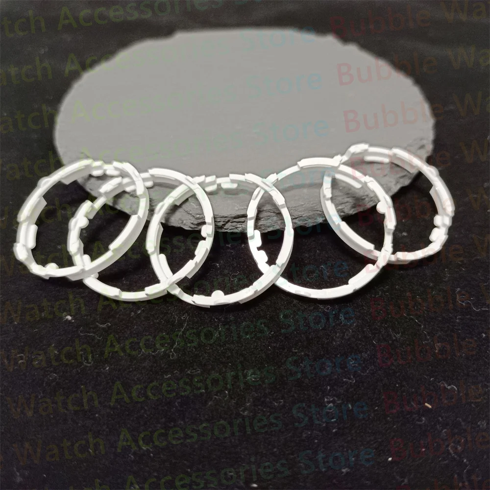 2/5/10Pcs White Plastic Watch Movement Spacer Ring Fit For 8200 Watch Movement Replacement Tools Parts Accessories