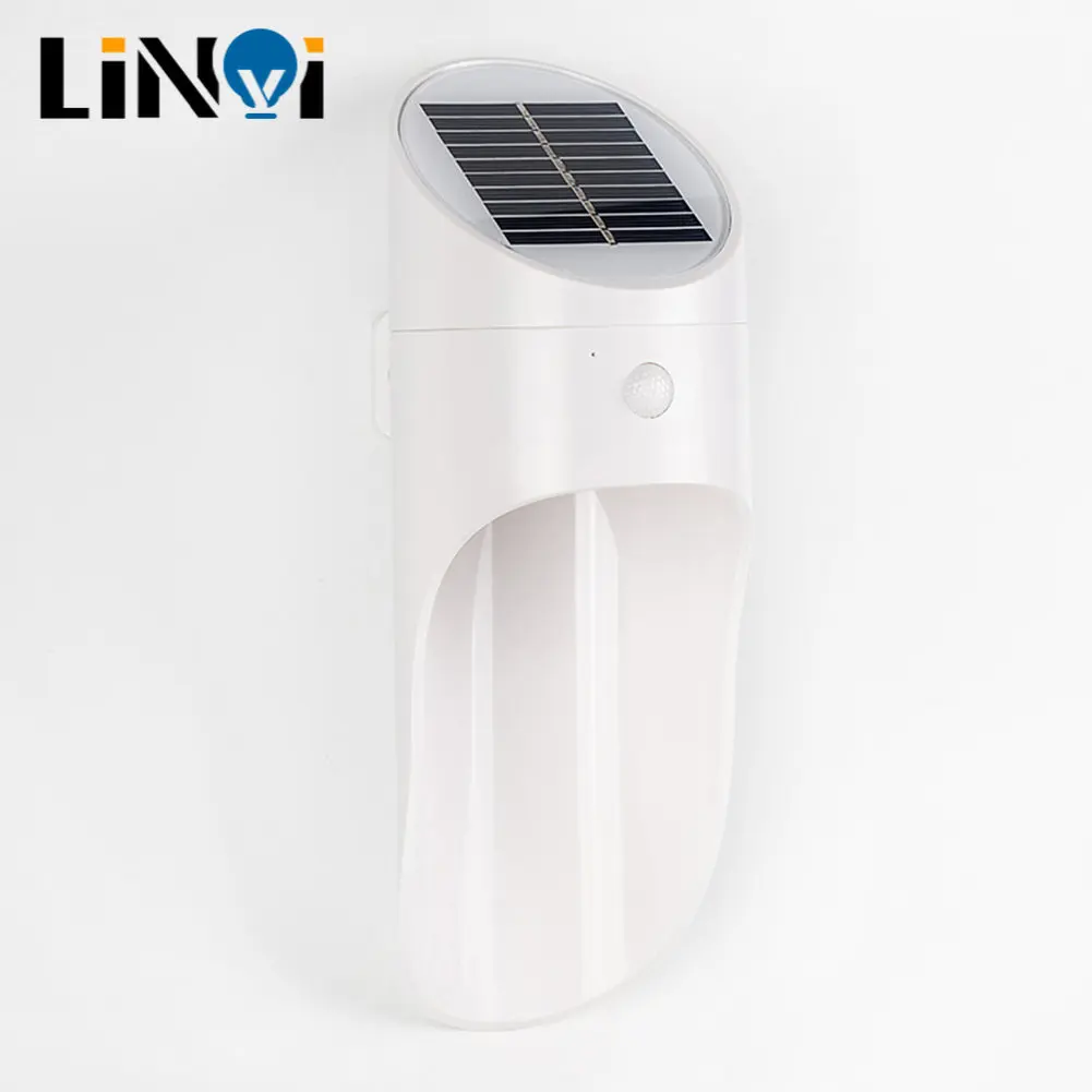 

LED Solar Power Microwave Sensor Wall Light Outdoor Waterproof Energy Street Yard Path Home Garden Security Lamp