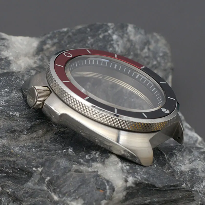 Фото Мужские часы Mod 6105 6139 Turtle Abalone для дайвинга, корпус, совместимый с механизмами NH34, NH36, NH35, водонепроницаемость 50 м, сапфировое стекло, подарок №3