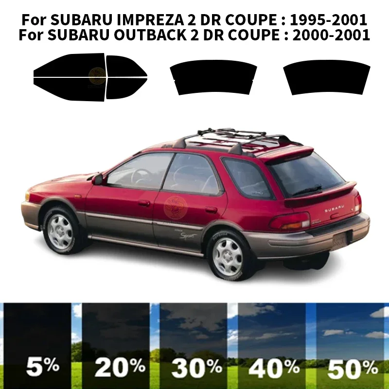 

Нанокерамическая Автомобильная УФ-пленка Precut для окна, автомобильная пленка для окна для SUBARU OUTBACK 2 DR COUPE 2000-2001
