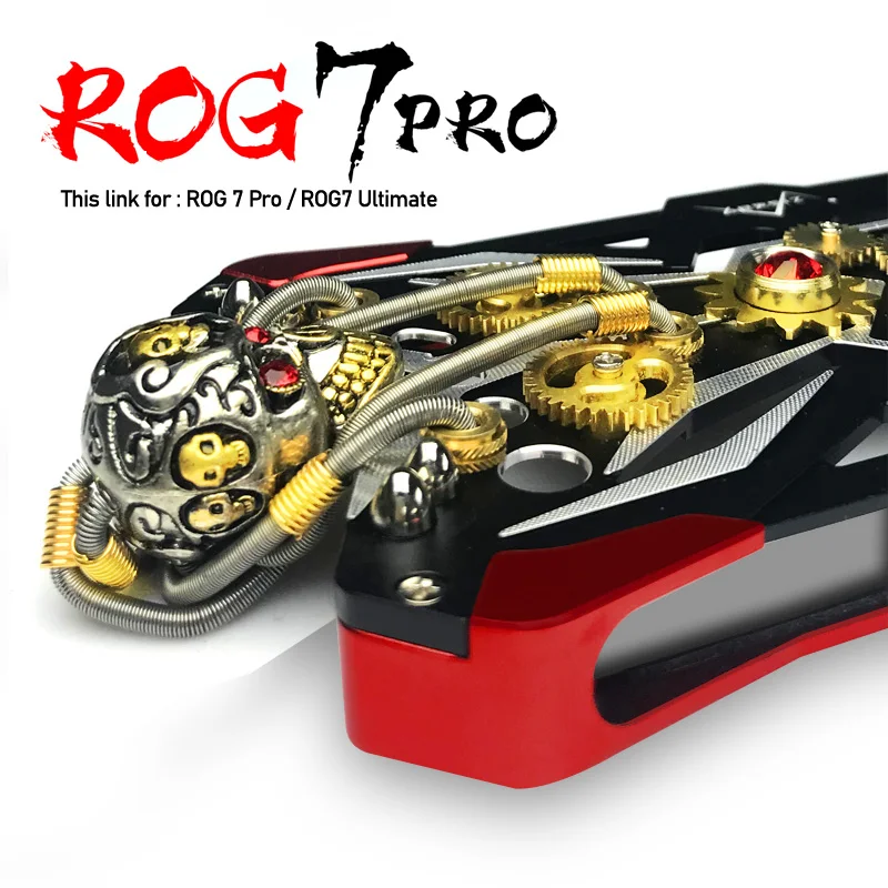 Роскошный армированный металлический алюминиевый чехол для телефона Asus Rog Phone 7 6 5