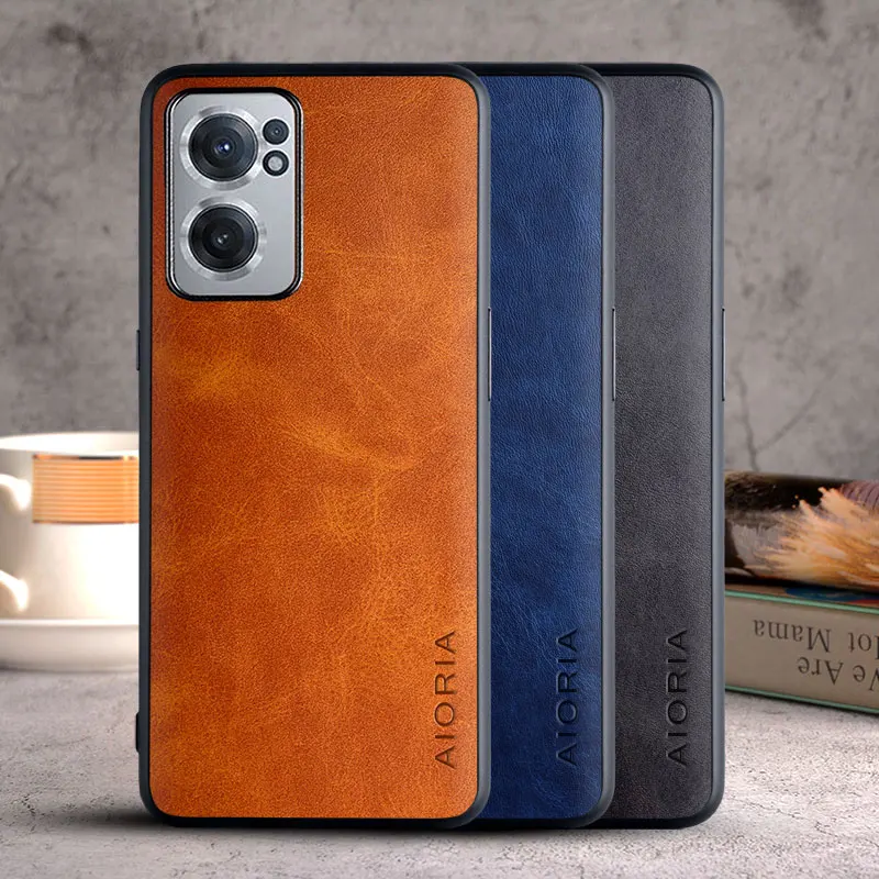 

Case for Oneplus Nord CE 2 5G coque Luxury Vintage leather Skin cover funda for oneplus nord ce 2 case capa